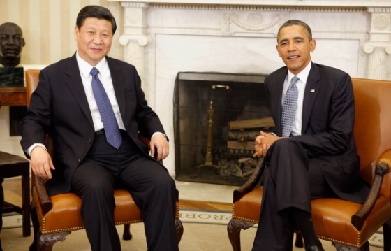 Barack Obama and Xi Jinping