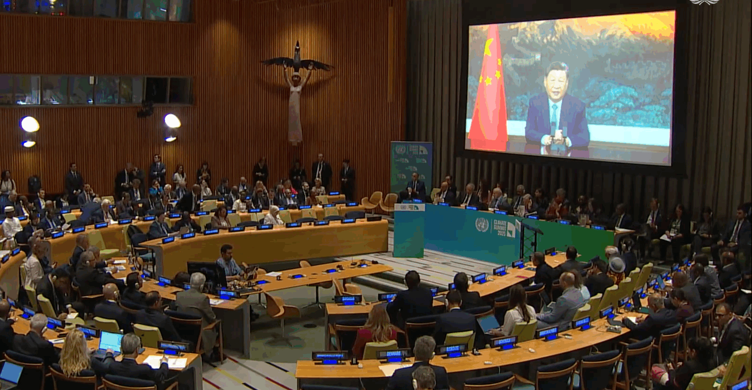 Chinese President Xi Jinping speaking during the United Nations General Assembly (UNGA) 2025. Credit United Nations..jpg