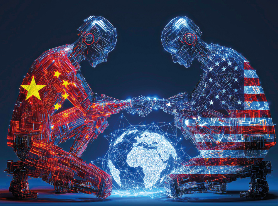 U.S. China AI (Graphics: Instagram/Evolving AI).png