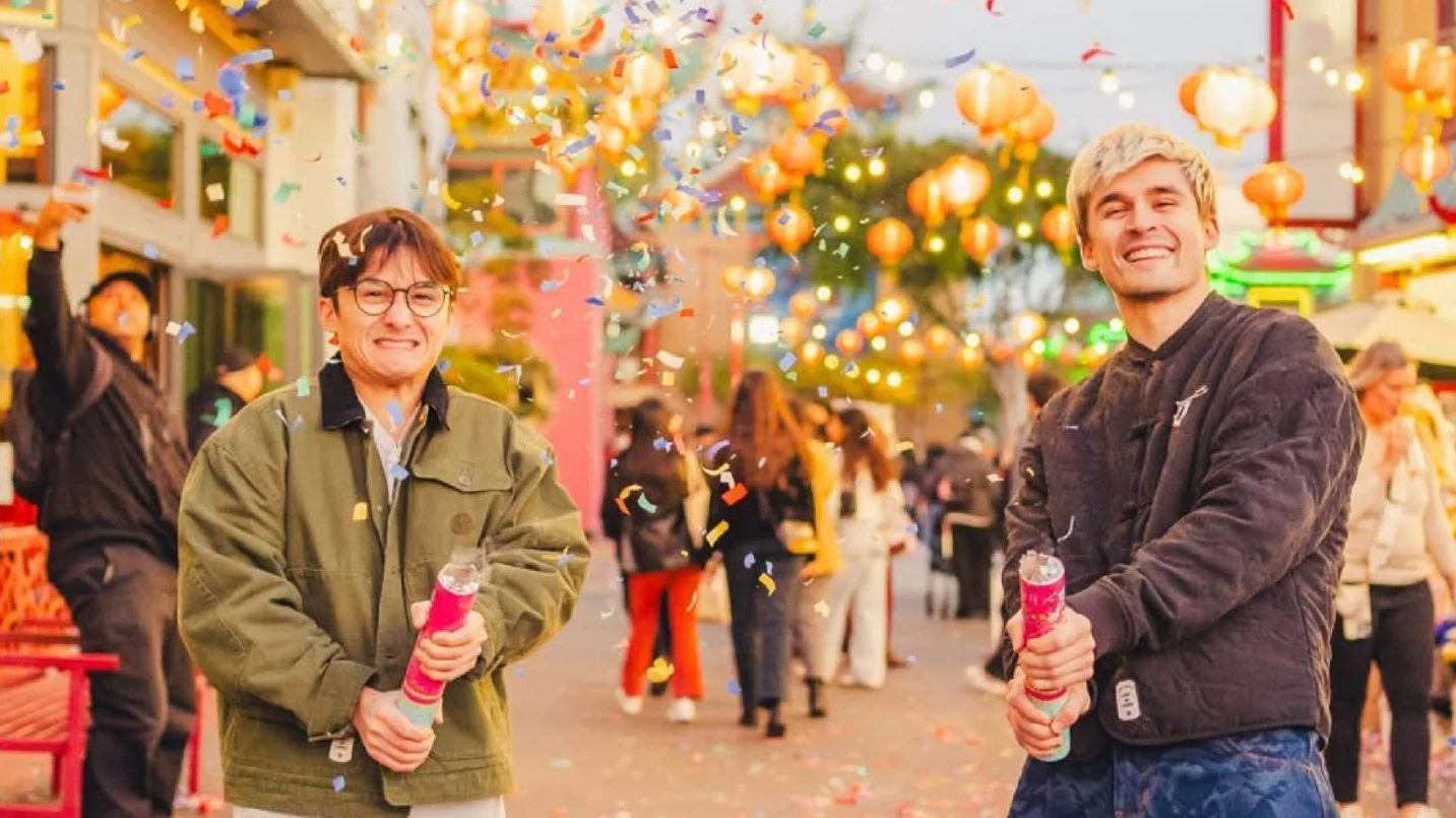 On their journey through China, the two streamers Michael and Ludwig stumbled upon a festive gathering in a rural village. (Whoopsies  &copy;ludwigahgren Instagram).png
