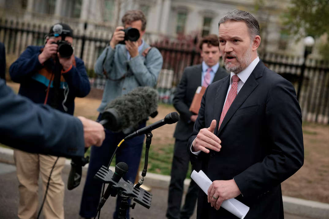 U.S. Trade Representative Jamieson Greer speaks before the media on April 2, 2026..png