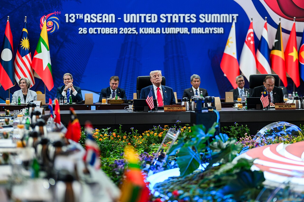 U.S. President Donald Trump attends the ASEAN Summit at the Kuala_Lumpur, October 2025..jpg