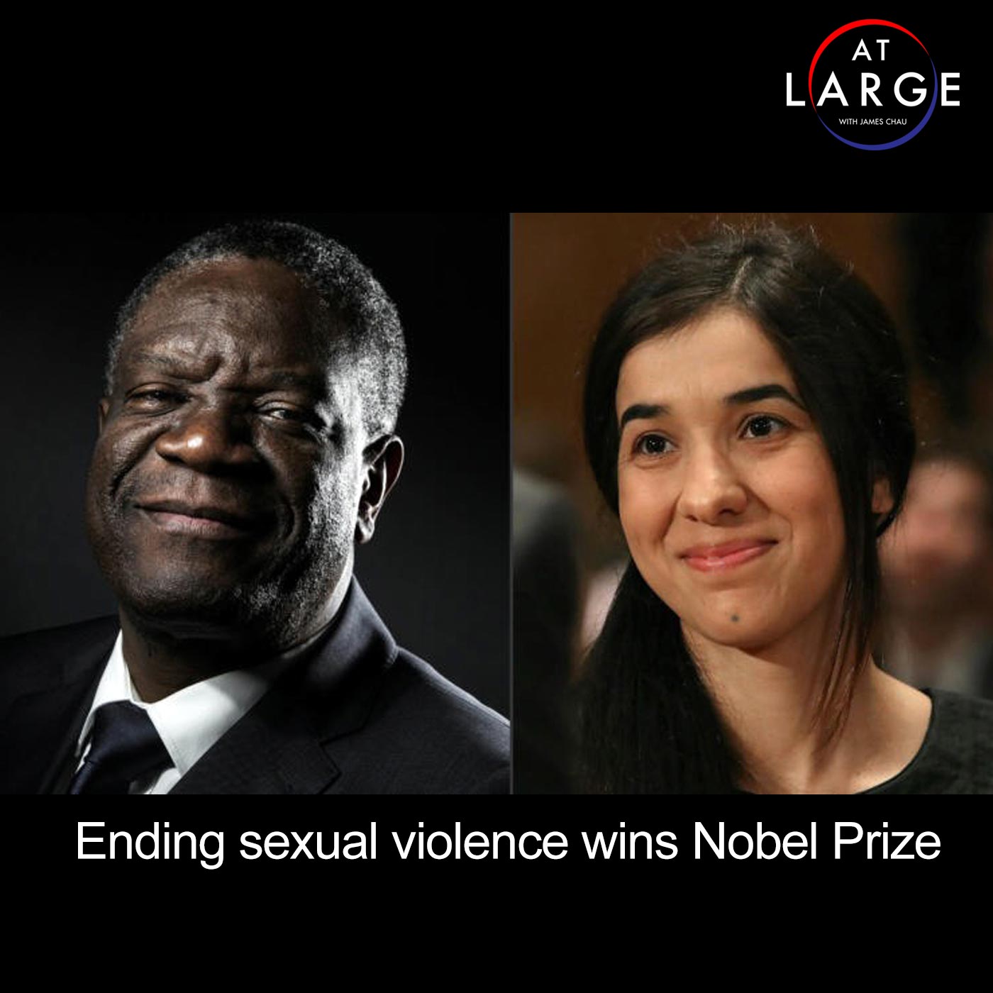 Ending sexual violence wins Nobel Prize