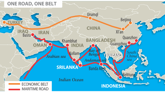 Image result for new maritime silk route