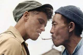 How did the U.S. and China stand together in war?